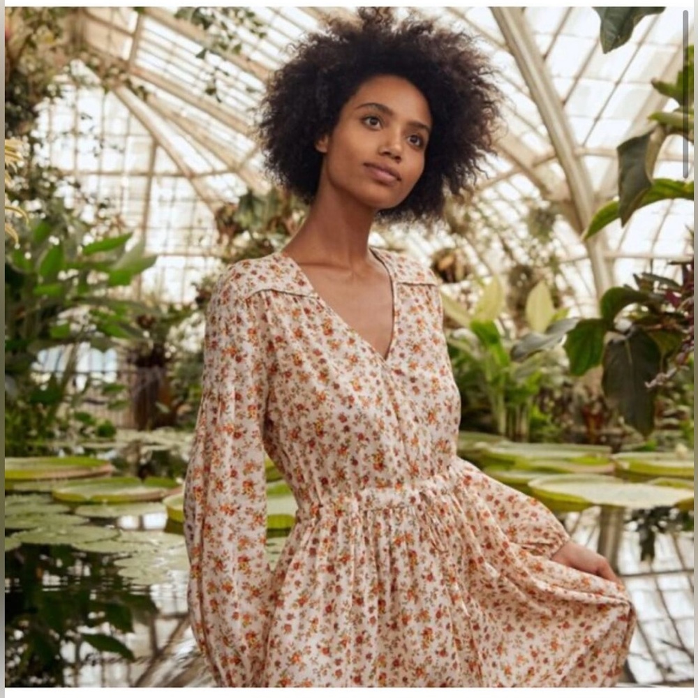 Christy Dawn The Delilah Dress in Fall Calico